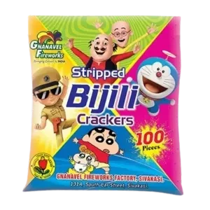 Stripped Bijili Crackers (100PCS)