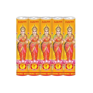 4 Inches Gold Lakshmi Crackers